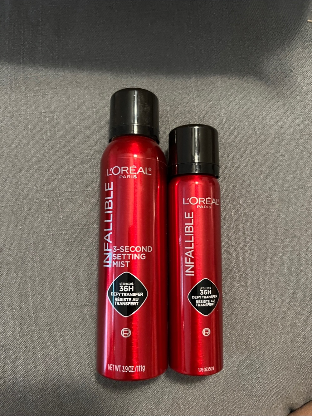 L'Oreal Infallible Red Setting Mist Duo